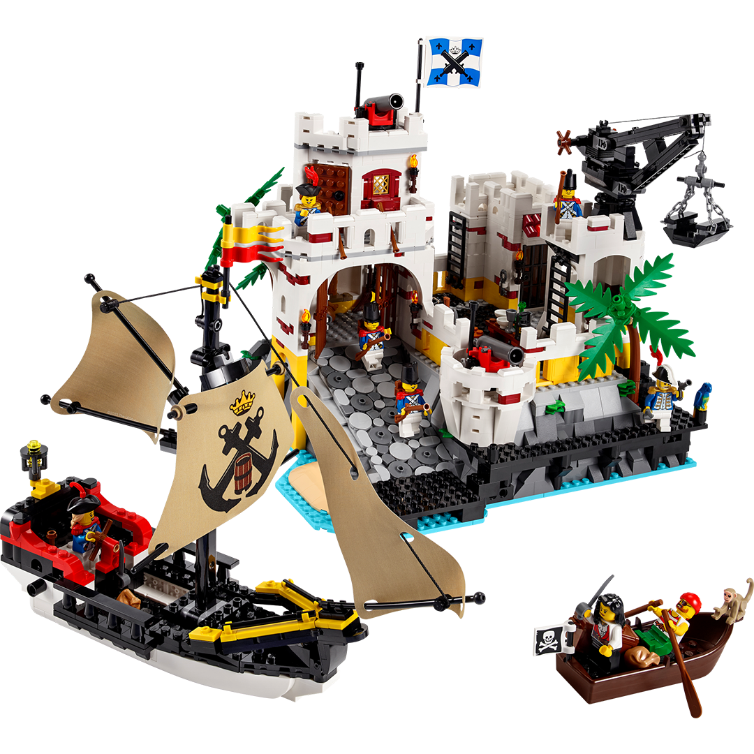 LEGO ICONS 10320 Eldorado Fortress, le retour des pirates