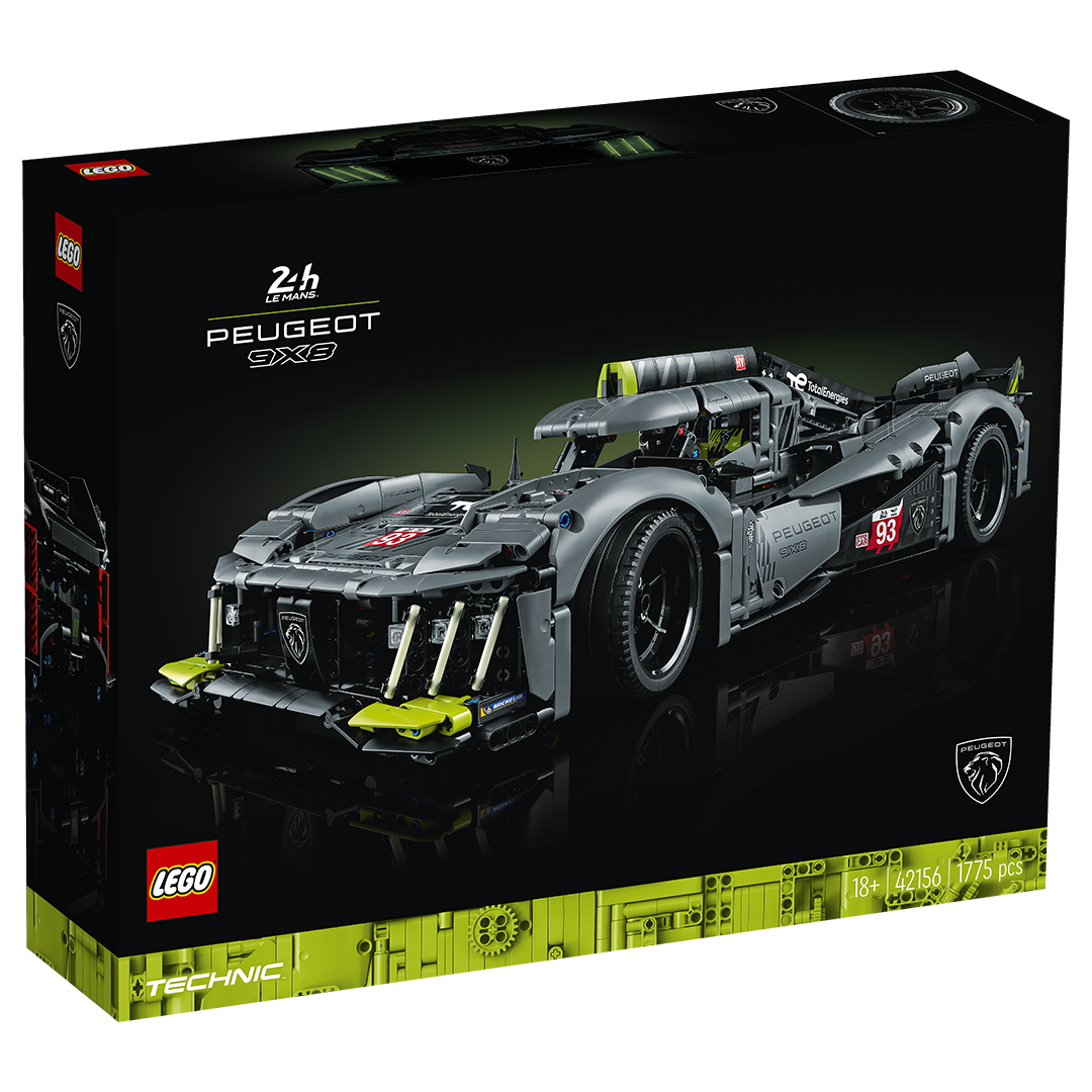 Promotion : LEGO 42156 Technic Peugeot 9X8 24H Le Mans Hybrid Hypercar